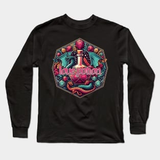 Enchanted Elixirs: Love Potion Design Long Sleeve T-Shirt